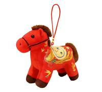 Year of the Horse Keychain Plush Animal Doll