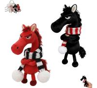 Year of the Horse Lucky Mascot, Year of the Horse 2026, Good Luck Guardian Plush Toy, Small Charm Symbolizing Strength, Courage, Balance, and Moving Forward (#A&C)