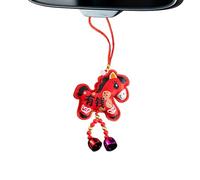 Year of the Horse Pendant, Seasonal Decoration with Fake Embroidery | Charm Pendant Year of the Horse, for Home, Office, Stairs, Walls, Garden, Study, Bedroom Car