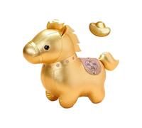Year of the Horse - Skin-Friendly Plush, Exquisite Decorative Elements and Traditional Chinese Patterns Soft Touch Horse Mascot Bag Pendant, Stuffed Animal Doll | Horses Plush for Backpacks, Wallets