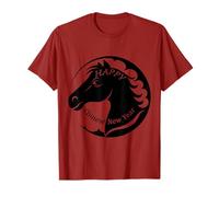 Year of The Horse Zodiac Horoscope Chinese New Year 2026 T-Shirt