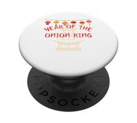 Year of the Onion Ring - Funny Chinese New Year Gifts PopSockets Adhesive PopGrip