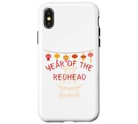 Year of the Redhead - Funny Chinese New Year Gifts Case for iPhone X/XS