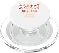 Year of the Redhead - Funny Chinese New Year Gifts PopSockets PopGrip for MagSafe