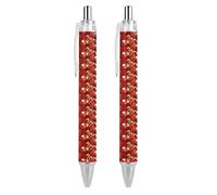 Year Of The Snake 2025 Happy Chinese New Year 2025 Retractable Ballpoint Pen Writing Black Ink Ball Gifts for Students Office Stationery Supplies pattern 3483