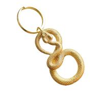 Year Of The Snake 2025 Keychain - Snake Shape Backpack Pendant | 2025 Snake Year Decor | Snake Shape Key Ring | Chinese New Year 2025 Snake Decorations Brass Statue Ornament For Women Men