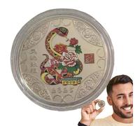 Year of the Snake Commemorative Coin - Chinese New Year Collection 2025 | Perfect Gift for Collectors, Home Exhibition, Festival Souvenirs, Gift Idea