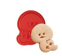 Year of the Snake Cookie Mould - Dried Flowers Cardboard Stamp Mould Year of the Snake, Funny Sugar Press for Home Use, Three Dimensional Roasting Tool, S