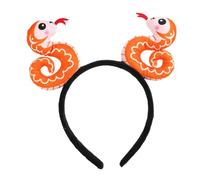 Year Of The Snake Headband - Cartoon Soft Snake Headband | Double Novelty Plush Snake Headband Photo Props Hair Decoration Hair Band For Clothes