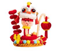 Year of the Snake Material Set, Create Your Own Snake Year Set, New Year Snake Decoration Craft, Twisted Stick Snake Year Desktop Craft Decoration, Lion Dance Moon Snake Year