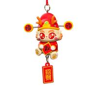 Year of the Snake Ornament - Chinese New Year Snake Ornament, Dragon Horns Snake Car Pendant | Car Interior Decoration, Good Luck for Home and AU