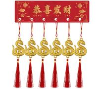 Year Of The Snake Ornaments, Snake Pendants Hangings Tassels Decor, Lunar New Year Pendant Lucky Charm Ornament 2025 For Car And Home Bonsai Decoration During The Spring Festival