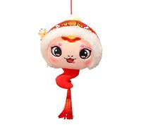 Year of the Snake Pendant - Cute Plush Animal Pendant for 2025 | Cartoon Year of the Snake Plush Toy Soft Pendant for Adults Home Decor