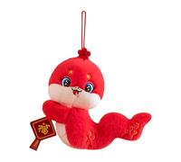 Year of the Snake Plush Toy - Soft Plush Snake Toy | Chinese New Year Festive Gift, Soft Fabric Snake for Collection, Symbolic Decoration for Home, Office, and Atmosphere