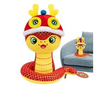 Year of the Snake, Year of the Snake Plush | Chinese Snake Plush Toy - 11 Inch Snake Plush Animal, Comfortable Plush Animal for Bedtime, Snake with Expressi