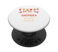 Year of the Swinger - Sexy Chinese New Year Gifts PopSockets Adhesive PopGrip