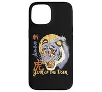 Year of the Tiger Chinese Zodiac East Asian Astrology Art Case for iPhone 15