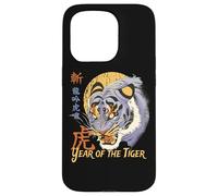 Year of the Tiger Chinese Zodiac East Asian Astrology Art Case for iPhone 15 Pro