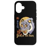 Year of the Tiger Chinese Zodiac East Asian Astrology Art Case for iPhone 16