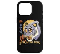 Year of the Tiger Chinese Zodiac East Asian Astrology Art Case for iPhone 16 Pro