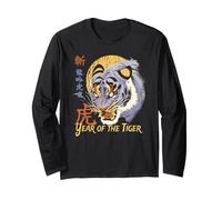 Year of the Tiger Chinese Zodiac East Asian Astrology Art Long Sleeve T-Shirt