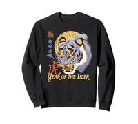 Year of the Tiger Chinese Zodiac East Asian Astrology Art Sweatshirt