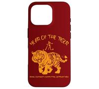 Year Of The Tiger Traits Chinese Zodiac Chinese New Year Case for iPhone 16 Pro