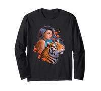 Year of the Water Tiger Mystical Woman Power Feminine Energy Long Sleeve T-Shirt