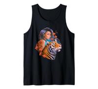 Year of the Water Tiger Mystical Woman Power Feminine Energy Tank Top