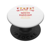 Year of the White Russian - Funny Chinese New Year Gifts PopSockets Adhesive PopGrip