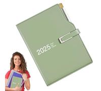 Year Planner 2025.2025 Daily Planner, 2025 A6 Calendar Daily Planner - Weekly Meeting Book with Pen for Study Plans, Business Business