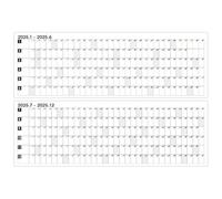 Year Planner 2025 Wall Calendar, Wall Planner, Yearly Calendar, Poster Calendar, 365 Days Annual Wall Calendar 2025, Year Calendar 2025