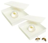 Year Round Beekeeping Supplies, 6 Liter Water Supplies, Anti-Drowning Design White Seamlessly Use All Year Round Winter Bee Feeding Solution