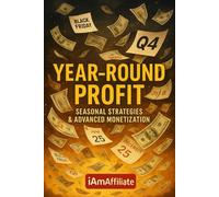 Year-Round Profit: Seasonal Strategies & Advanced Monetization: Your Guide to Making Steady Affiliate Profits All Year with Seasonal Planning, Upselling, Retargeting, and More