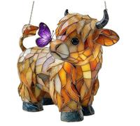 Year-Round Window Decoration Hanging Cowherd Window Sunshade Sunlight Charm to Your Space It Is Perfect for Those Who Unique and Whimsical Home.