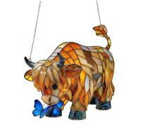 Year-Round Window Decoration Hanging Cowherd Window Sunshade Sunlight Charm to Your Space It Is Perfect for Those Who Unique and Whimsical Home.