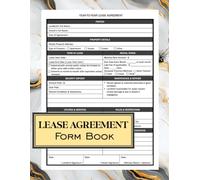 Year To Year Rental Lease Agreement Forms Book: Annual Tenancy Agreement Form | Yearly Rental Contract Form Between Landlord And Tenant | Simple ... Page | Residential Housing Agreement Log Book