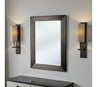 Yearn Bronze Wave Framed Mirror 104X76Cm
