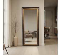 Yearn Classic Full Length Bronze Gold Bevelled Wall Mirror