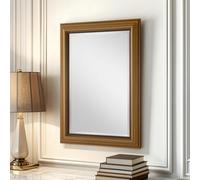 Yearn Classic Gold Beaded Mirror 104X76Cm