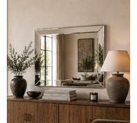 Yearn Contemporary Angled Wall Mirror 120X80Cm