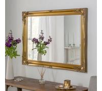 Yearn French Style Carved Mirror Gold 90X65Cm