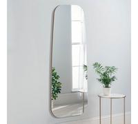 Yearn Full Length Organic Pebble Mirror Gold