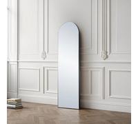Yearn Minimal Arch Black Tall Full Length Mirror