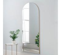 Yearn Minimal Large Floor Arch Mirror Gold 150X60Cm