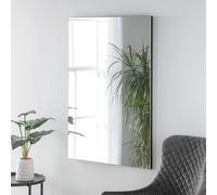 Yearn Minimal Wall Mirror Black 100X70Cm