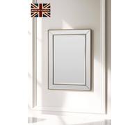 Yearn Mirrors Angled Wall Mirror Brass 77X105Cm In Metallic Gold Metallic Gold