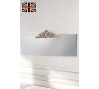 Yearn Mirrors Art Deco Versatile Wall Mirror 119(w)x51cm(h) in Black Yearn Mirrors Black