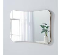 Yearn Mirrors Barnsbury Frameless Gold Organic Mirror 120X80Cm Gold One Size