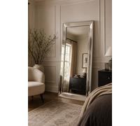 Yearn Mirrors Bevelled Tray Mirror Full Length 168X76.5Cm In Metallic Silver Metallic Silver